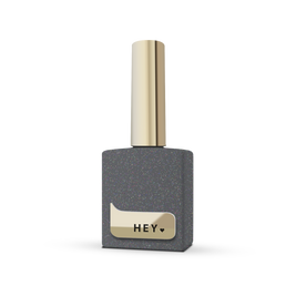 HeyLove Top Coat - Silver Flakes Glossy