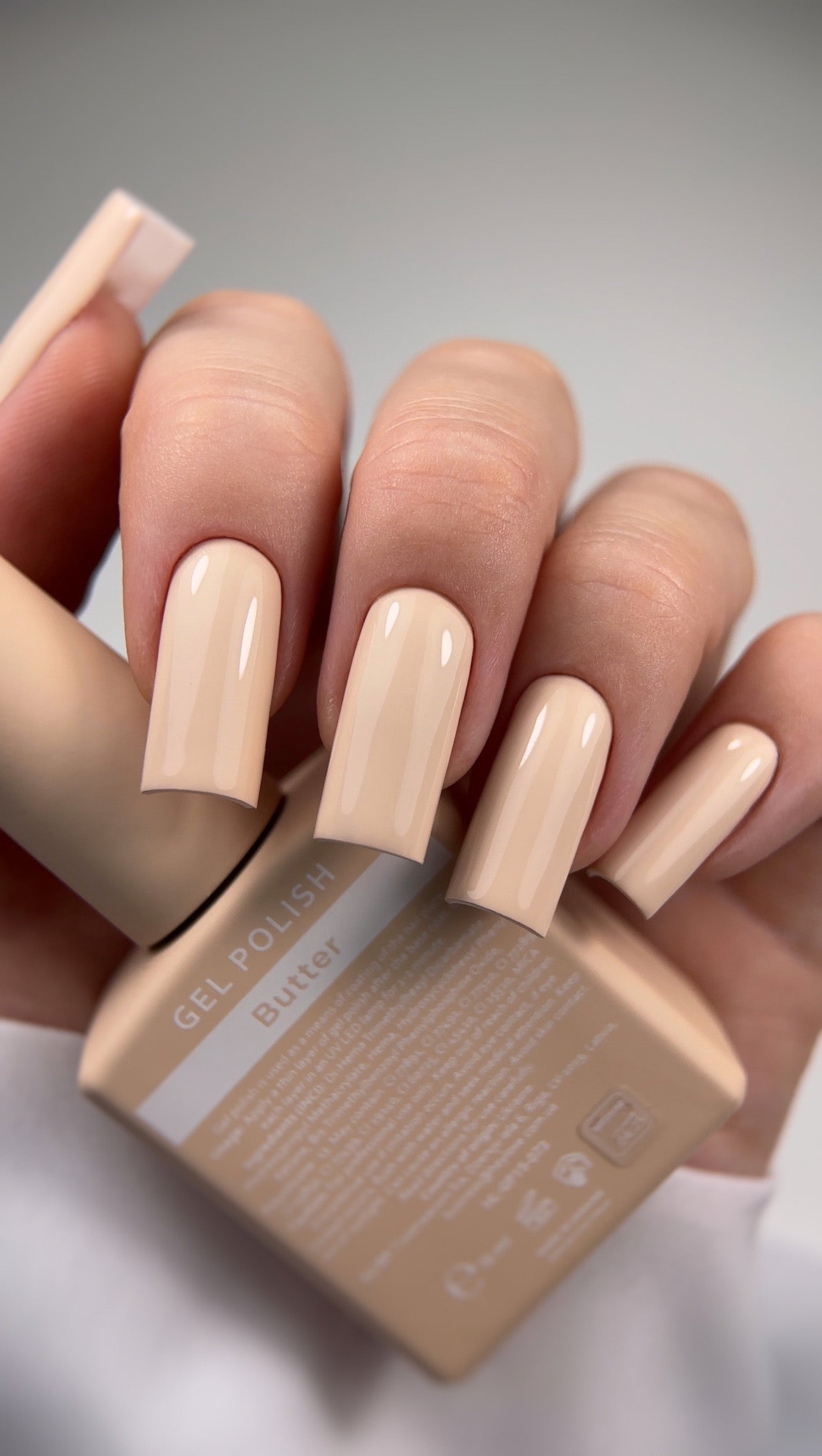 HeyLove Gel Polish - Butter, 15 ml