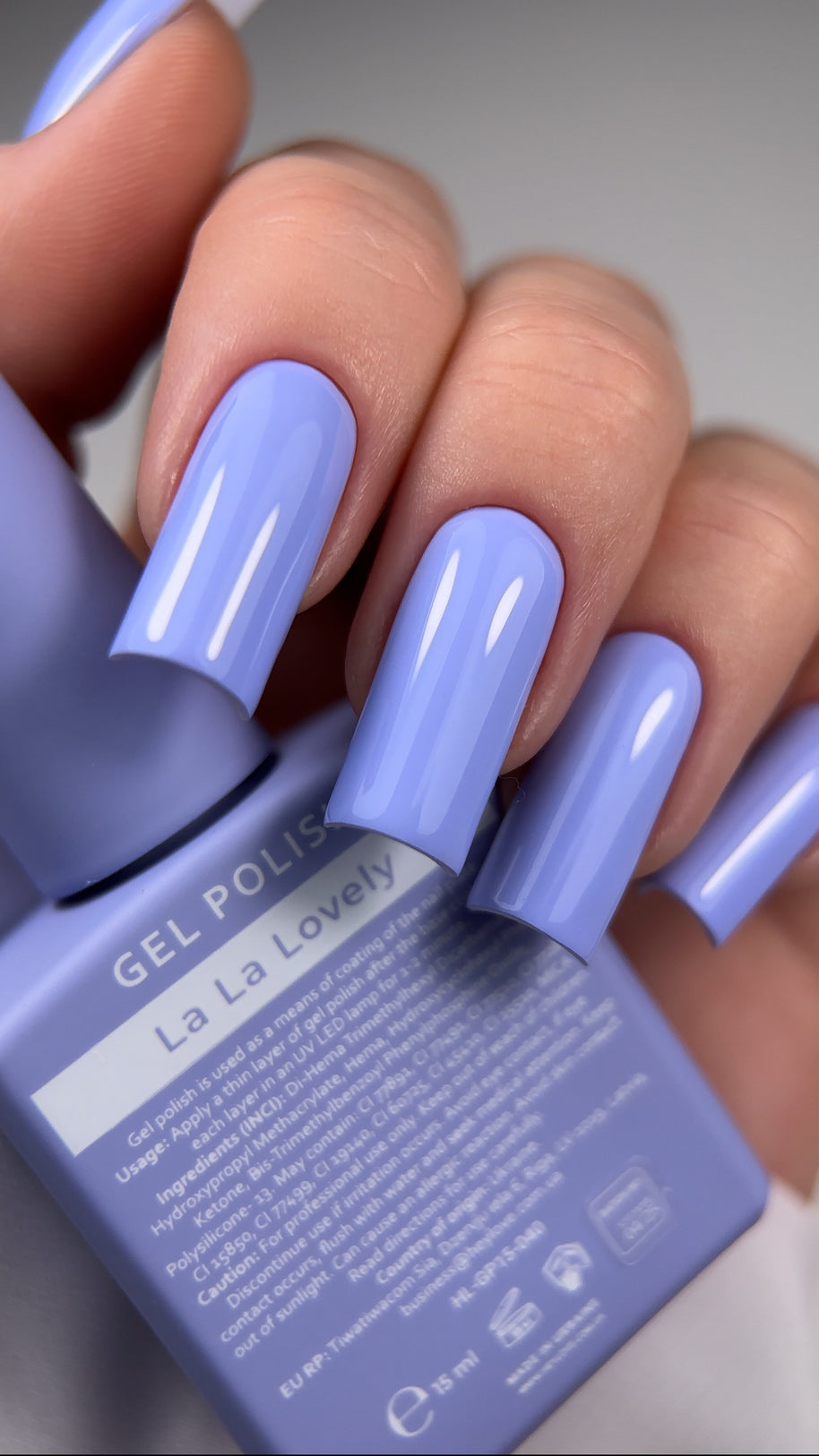 HeyLove Gel Polish - La La lovely, 15 ml