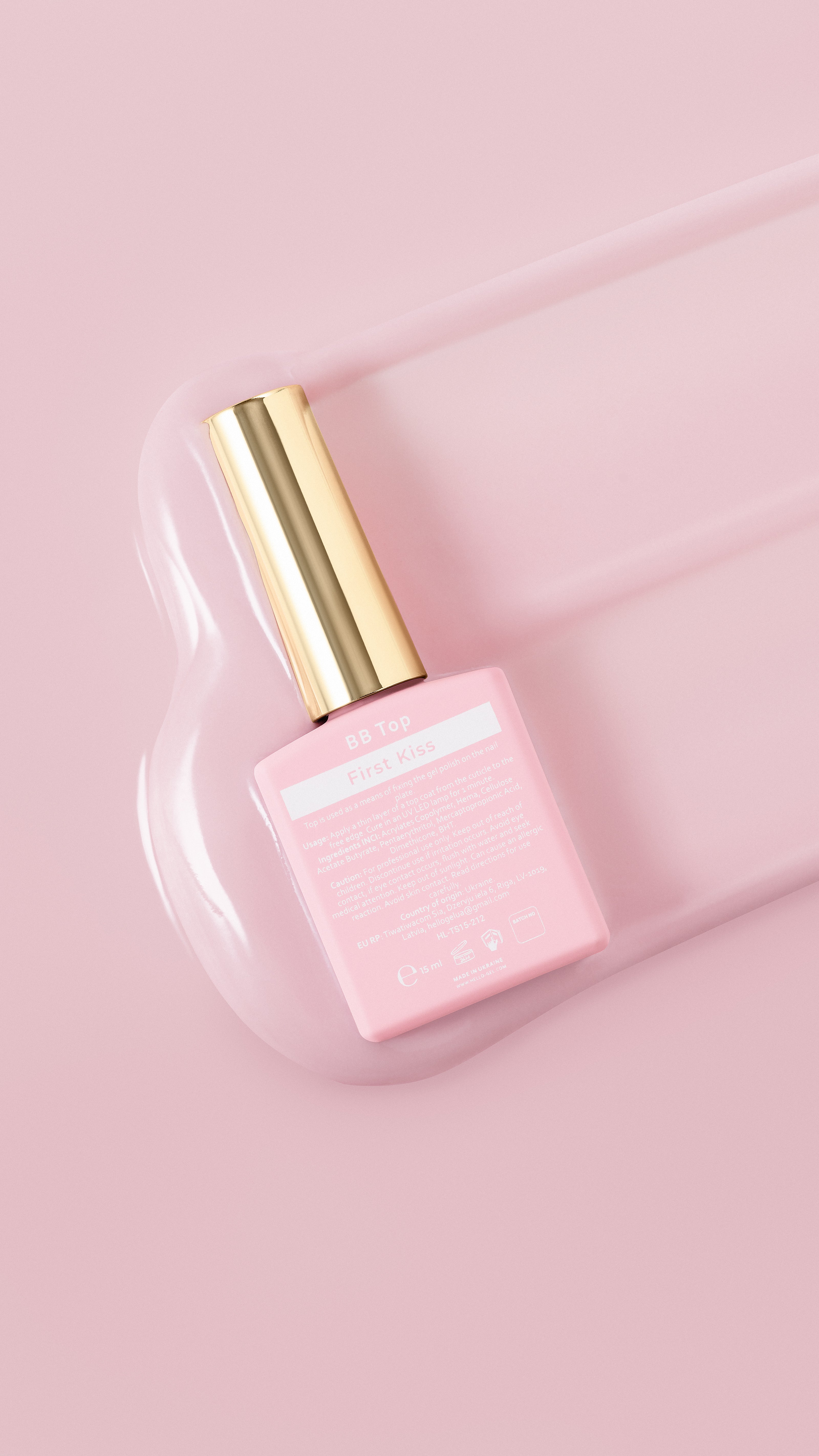 HeyLove BB Top Coat - First Kiss