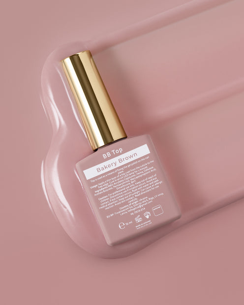 HeyLove BB Top Coat - Bakery Brown, 15 ml