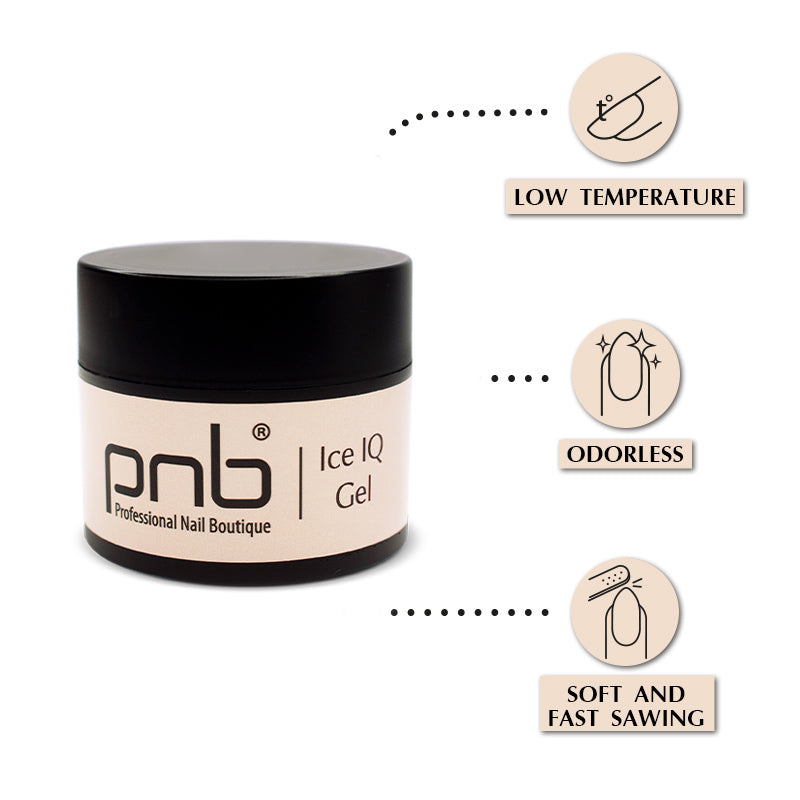 PNB UV/LED Ice IQ Gel, Cover Rose, 50