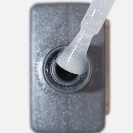 HeyLove Top Coat - Silver shimmer
