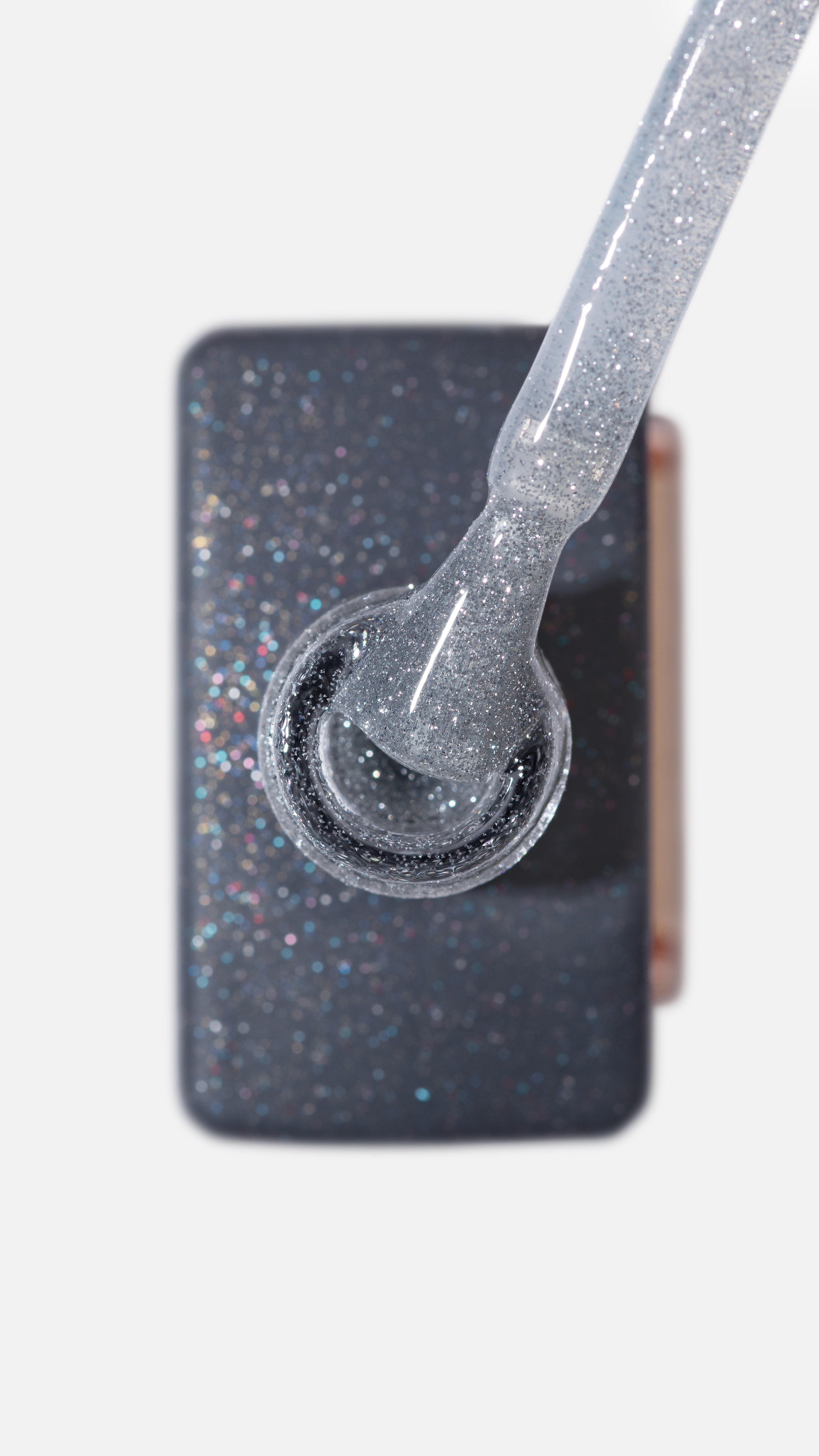 HeyLove Top Coat - Reflective, Silver