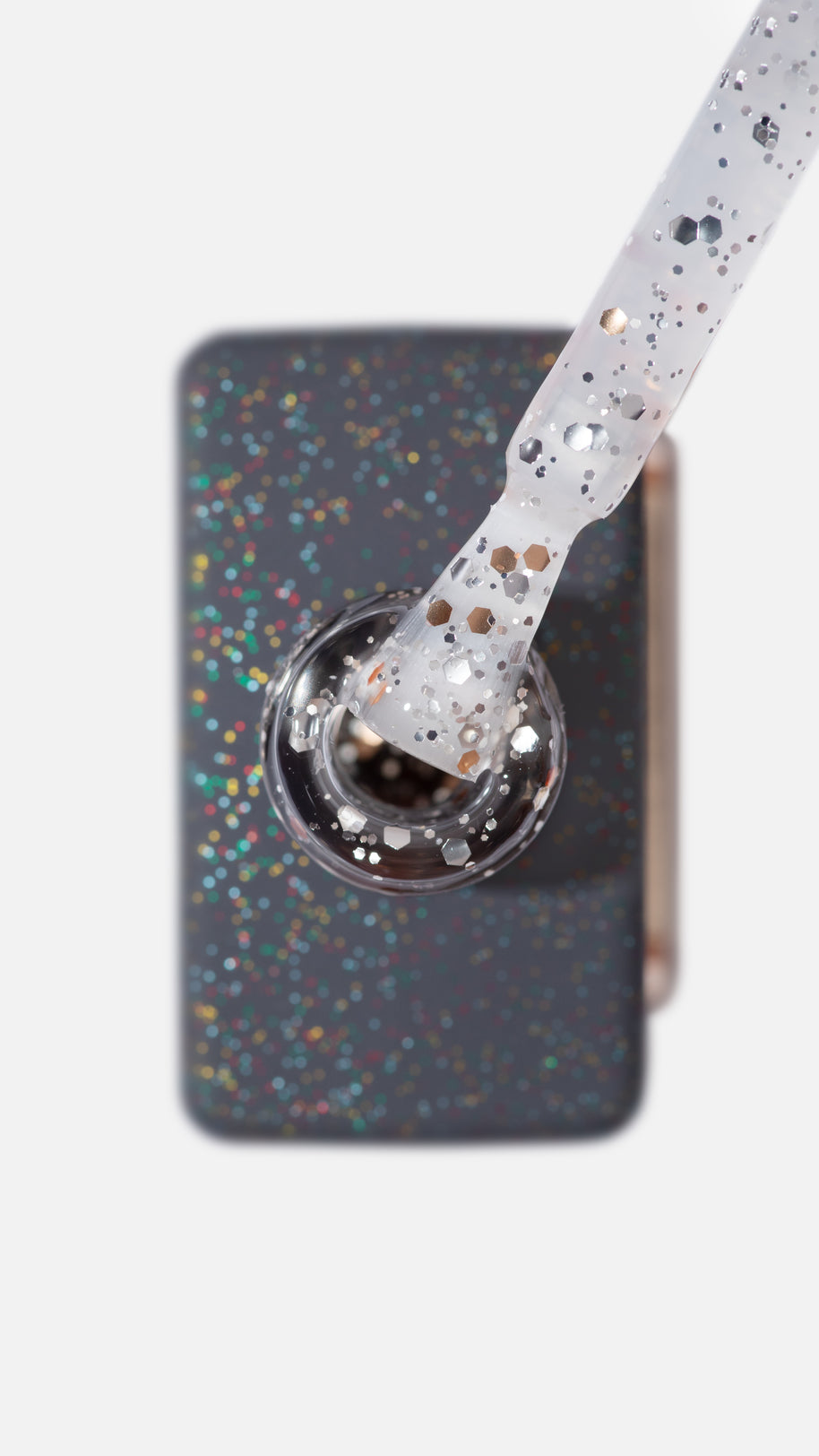 HeyLove Top Coat - Coin Silver & Gold Mat