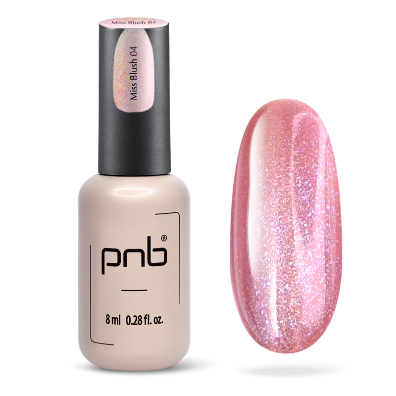 Magnetic Gel Polish Glamour Cat PNB, 04 Miss Blush