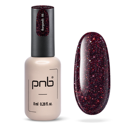 UV/LED Gel Polish SHOCK EFFECT 08 Burgundy PNB 8 ml