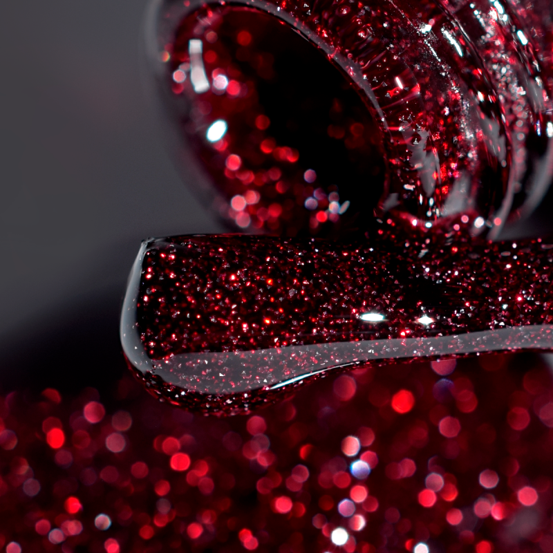 UV/LED Gel Polish SHOCK EFFECT 08 Burgundy PNB 8 ml