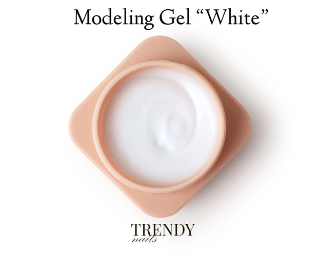 TrendyNails - Modeling gel "White" 15ml