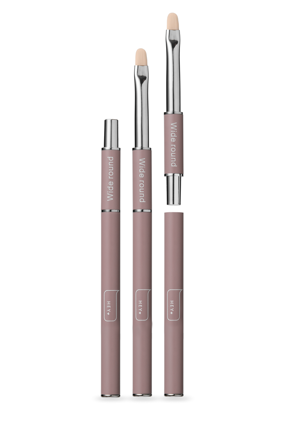 HeyLove Brush - Wide Round, Rund Pensel