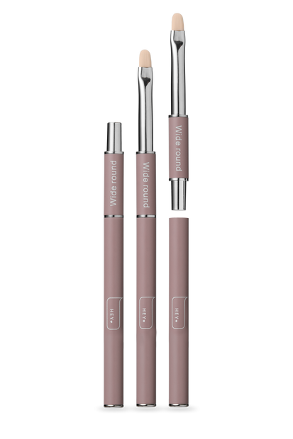 HeyLove Brush - Wide Round, Rund Pensel