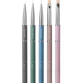 HeyLove Nail Brushes Sæt - 5 stk