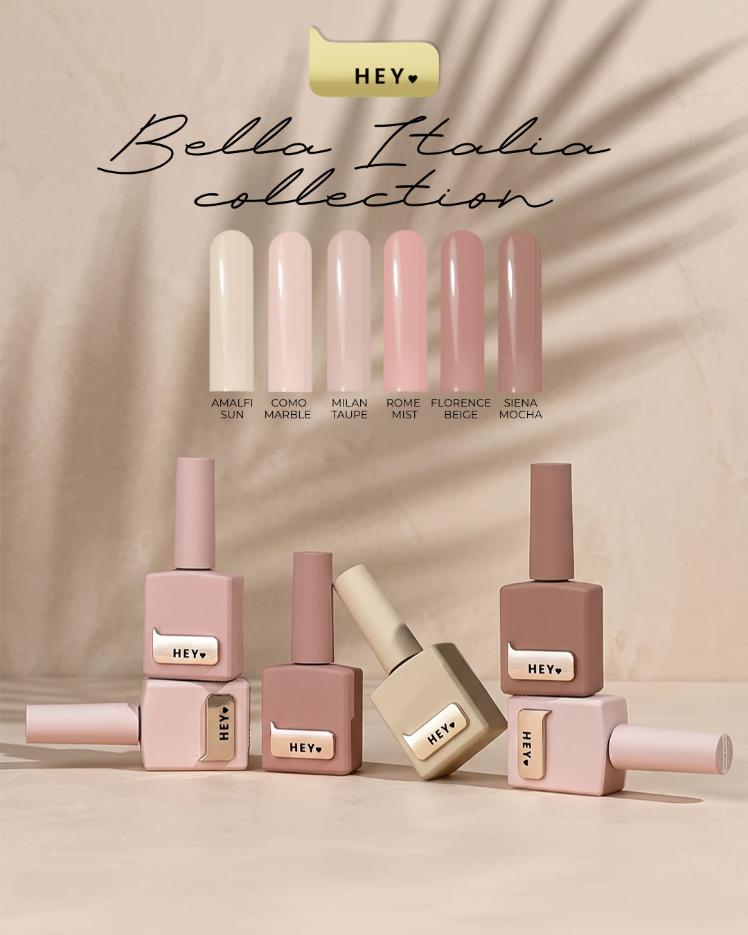 HeyLove Gel Polish Rome Mist – 15 ml