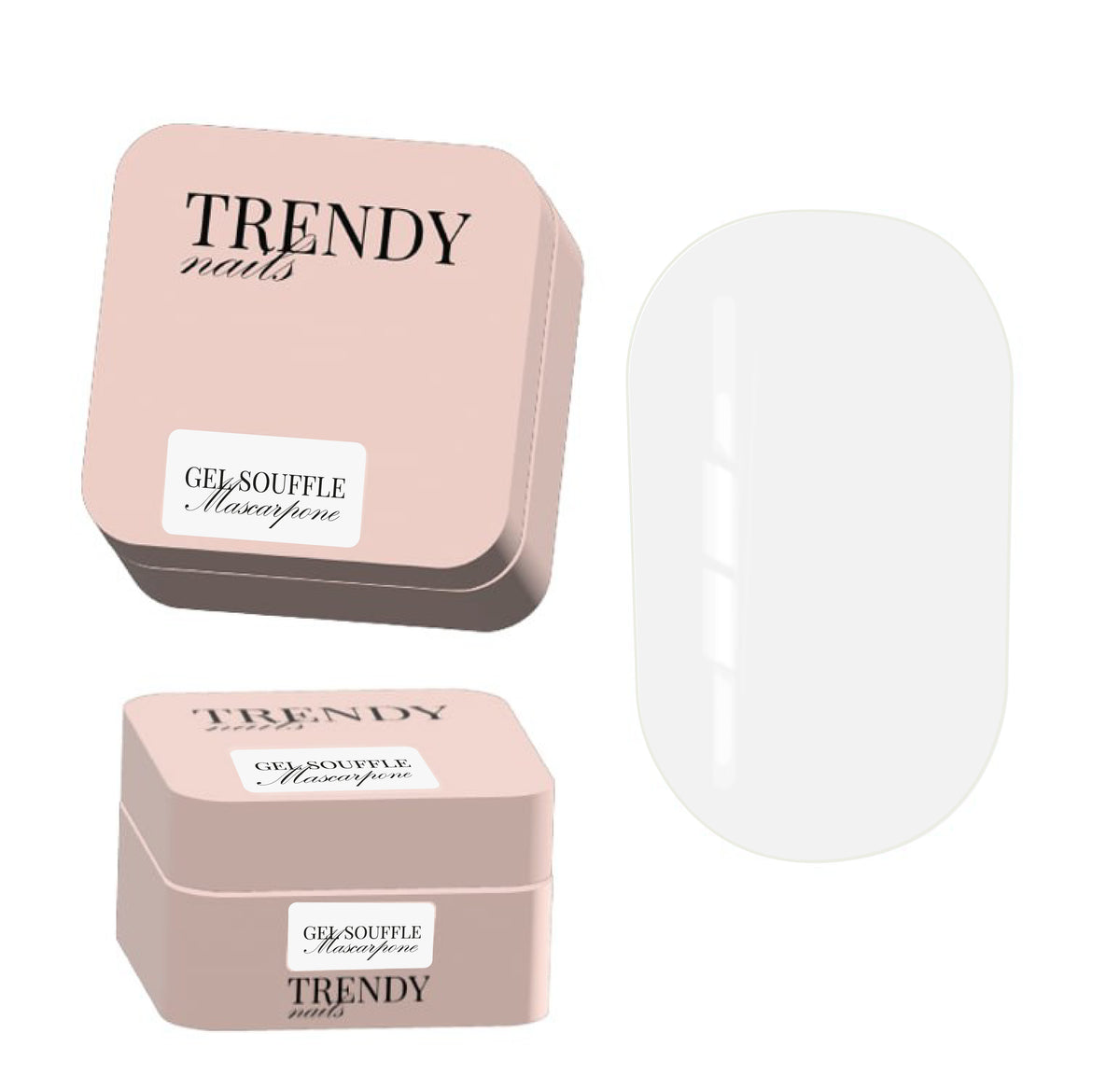 TrendyNails - Souffle gel Mascarpone 15ml