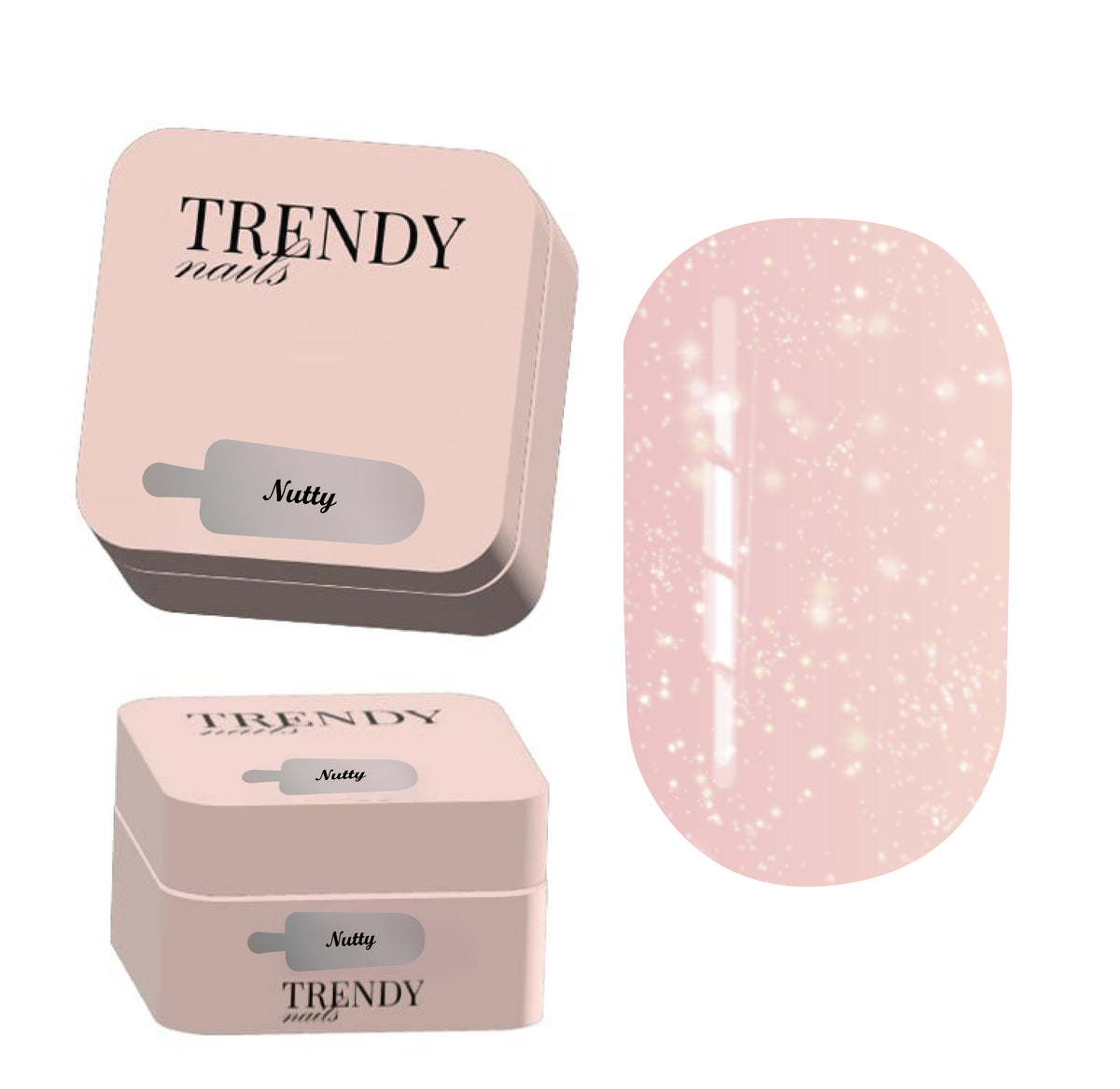 TrendyNails - Souffle gel Nutty 15ml