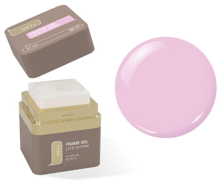 HeyLove Frame Gel - Life in pink, Builder Gel