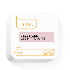 HeyLove Jelly Gel - Light Taupe, Builder Gel