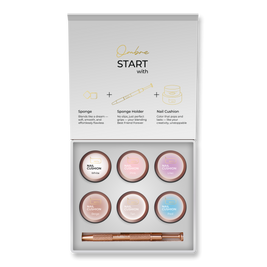 HeyLove Nail cushion set - Ombre gel, White
