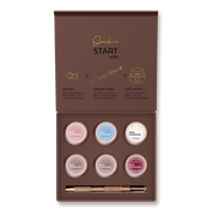 HeyLove Nail cushion set - Ombre gel, Brown
