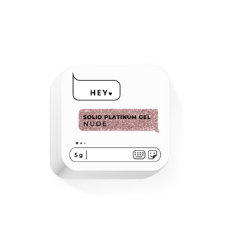 HeyLove Solid Platinum Gel - Nude