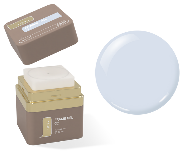 HeyLove Frame Gel - 02 Oxygen, Builder Gel