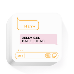 HeyLove Jelly Gel - Pale Lilac, Builder Gel