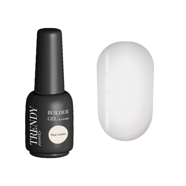 TrendyNails - Builder Gel in a bottle Pina Colada, 10 ml