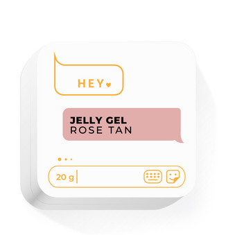 HeyLove Jelly Gel - Rose Tan, Builder Gel