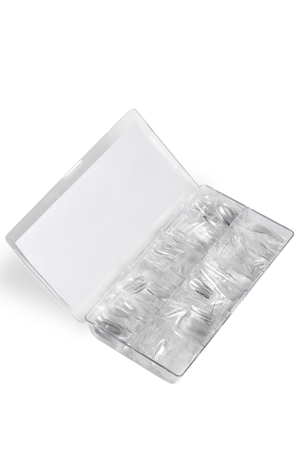 НeyLove Gel Tips - Square Medium, 500 stk