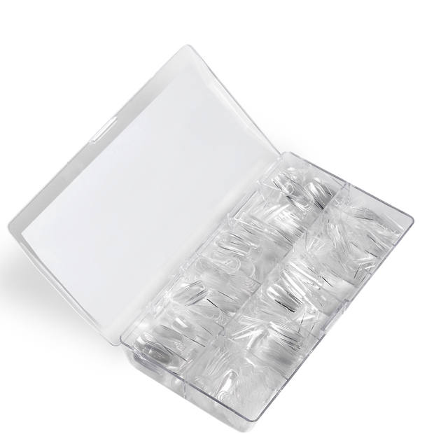 НeyLove Gel Tips - Square Medium, 500 stk