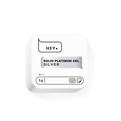HeyLove Solid Platinum Gel - Silver