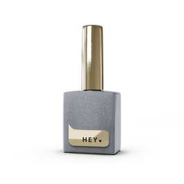 HeyLove Top Coat - Silver shimmer
