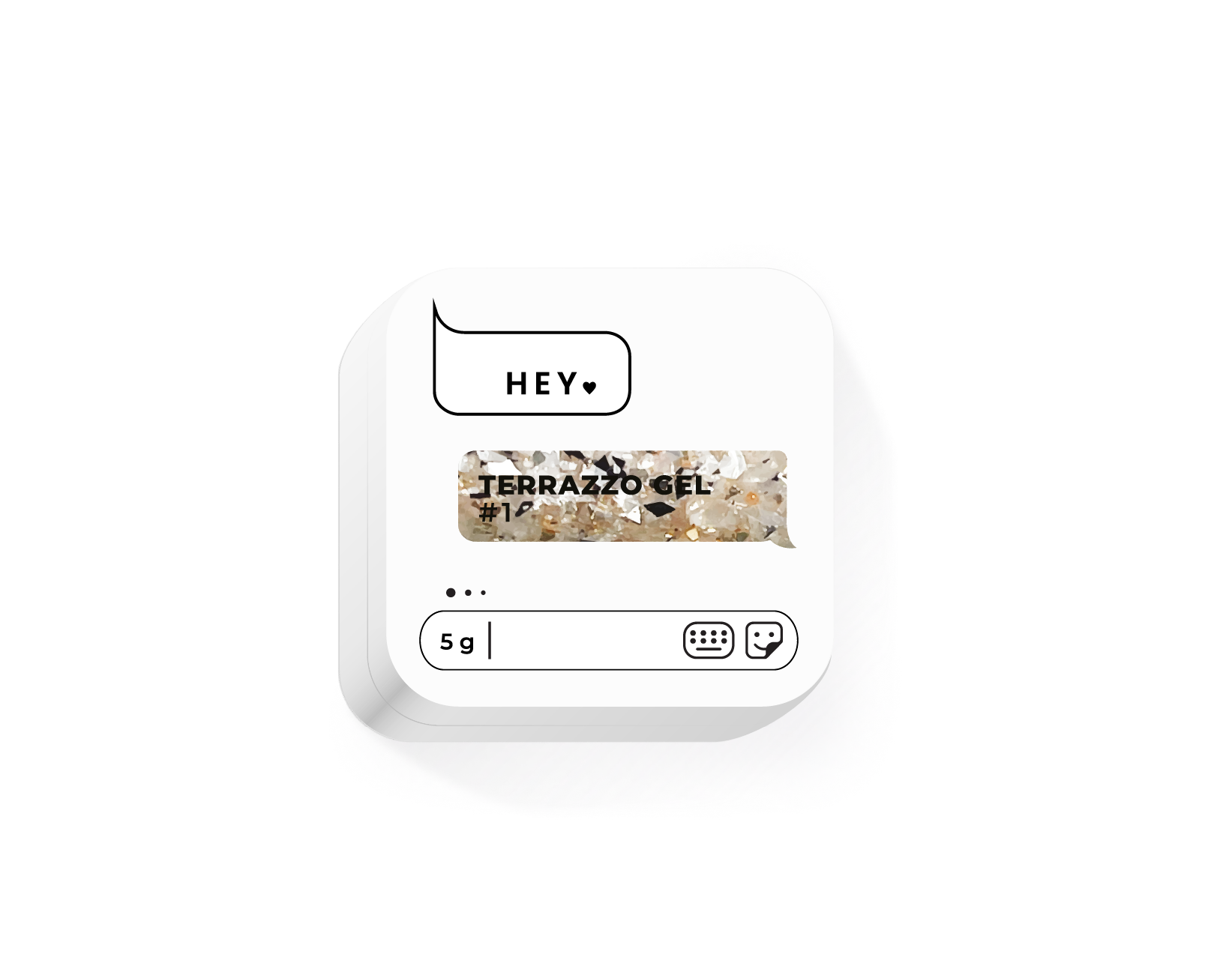 HeyLove Terrazzo Gel - #1