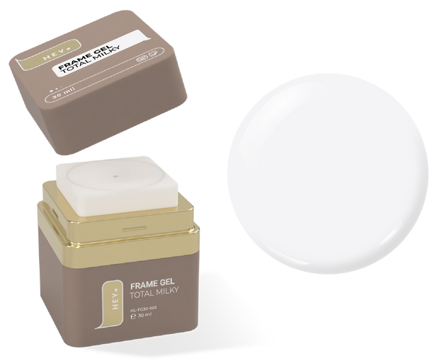 HeyLove Frame Gel - Total Milky, Builder Gel