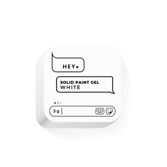 HeyLove Solid Paint Gel - White