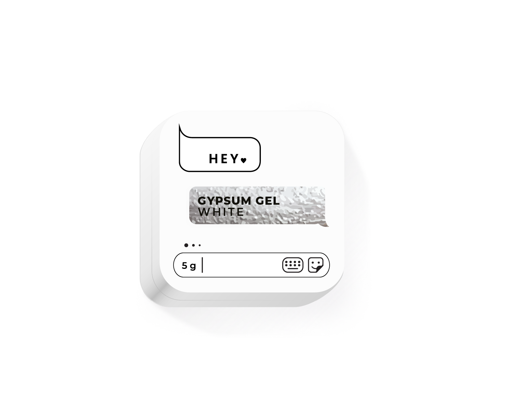 HeyLove Gypsum Gel - White