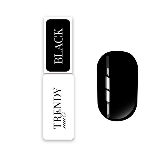 TrendyNails - Gel Polish "Black" 8 ml