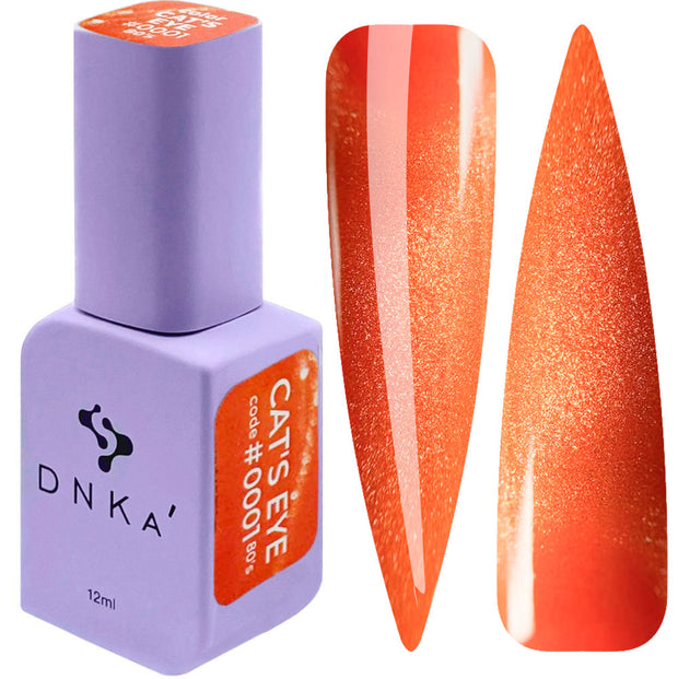 DNKa' Gel Polish - Cat's Eye 80's, #0001