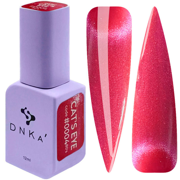 DNKa'  Gel Polish Cat's Eye - 80's, #0004