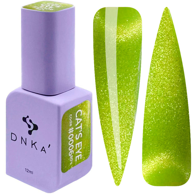 DNKa'  Gel Polish Cat's Eye - 80's, #0006