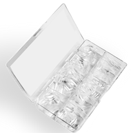 НeyLove Gel Tips - Square Short, 500 stk