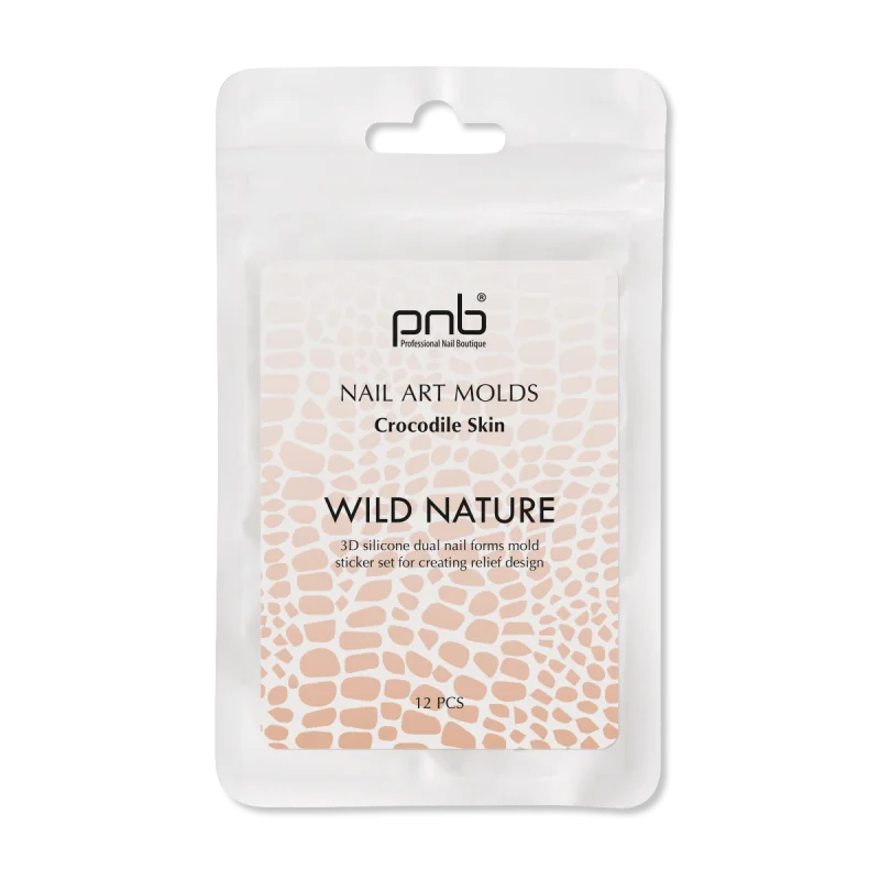 PNB Nail Art Molds Snake Print 12 stk