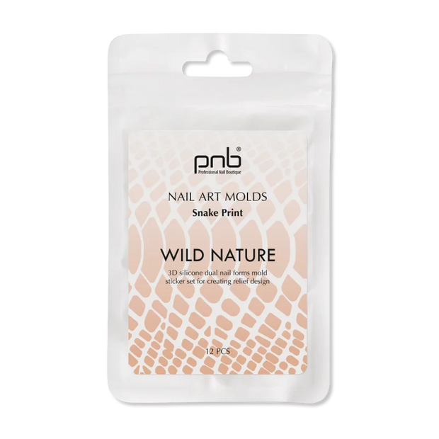PNB Nail Art Molds Zebra Motif 12 stk
